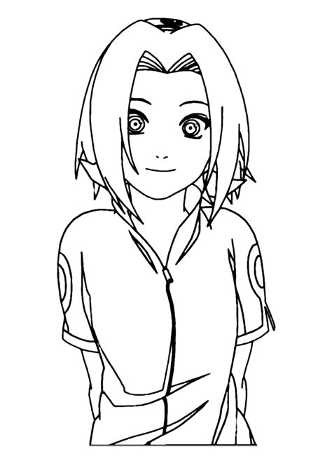 Desenhos de Sakura Haruno para Colorir